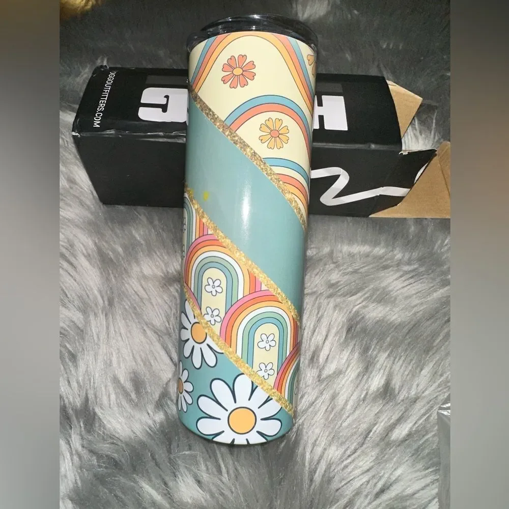 Copy! Brand new in box, 20 oz. Skinny tumbler.